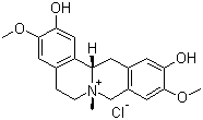 黄柏碱结构式_6873-13-8结构式