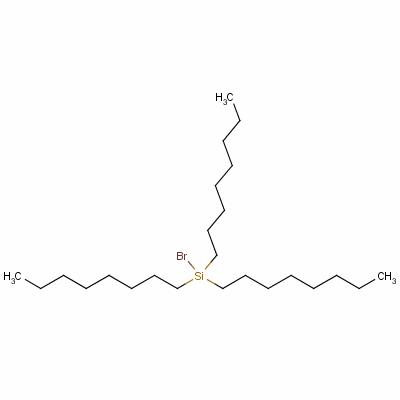 Silane, bromotrioctyl- Structure,68900-90-3Structure