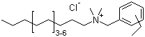 Quaternary ammonium compounds, c12-18-alkyl[(ethylphenyl)methyl]dimethyl, chlorides Structure,68956-79-6Structure