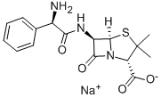 氨苄西林钠结构式_69-52-3结构式
