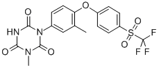 Toltrazuril sulfone standard Structure,69004-04-2Structure
