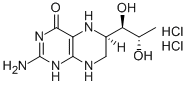 (6R)-5,6,7,8-四氢-L-生物喋呤二盐酸盐结构式_69056-38-8结构式