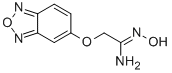 2-(2,1,3-苯并噁二唑-5-氧基)-n-羟基盐酸乙脒结构式_690632-81-6结构式