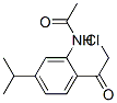 (9ci)-n-[2-(氯乙酰基)-5-(1-甲基乙基)苯基]-乙酰胺结构式_690978-52-0结构式
