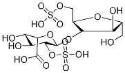 O-(alpha-L-艾杜吡喃糖基糖醛酸2-硫酸盐-(1-4)-2,5-脱水-甘露醇-6-硫酸盐结构式_69180-27-4结构式