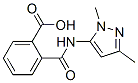 (9ci)-2-[[(1,3-二甲基-1H-吡唑-5-基)氨基]羰基]-苯甲酸结构式_691850-55-2结构式
