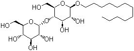 十二烷基-beta-D-麦芽糖苷结构式_69227-93-6结构式