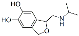 (9ci)-1,3-二氢-1-[[(1-甲基乙基)氨基]甲基]-5,6-异苯并呋喃二醇结构式_692720-59-5结构式
