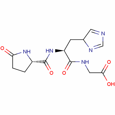 5-Oxo-l-prolyl-l-histidyl-glycine Structure,69275-10-1Structure