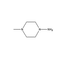 1-氨基-4-甲基哌嗪结构式_6928-85-4结构式
