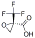 (2S)-(9CI)-2-(三氟甲基)-环氧乙烷羧酸结构式_693287-30-8结构式