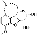 Galant胺氢溴酸结构式_69353-21-5结构式