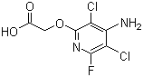 氯氟吡氧乙酸结构式_69377-81-7结构式