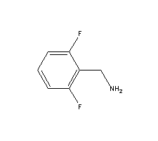 2,6-二氟苄胺结构式_69385-30-4结构式