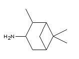 蒎烷胺结构式_69460-11-3结构式