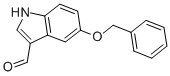 5-苄氧基-3-吲哚甲醛结构式_6953-22-6结构式