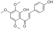 4,2-Dihydroxy-3,4,6-trimethoxychalcone Structure,69616-74-6Structure
