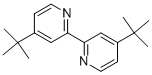 4,4-二-叔丁基联吡啶(dtbpy)结构式_69641-93-6结构式