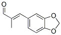3-(1,3-苯并二氧杂环戊烯-5-基)-2-甲基-2-丙烯醛结构式_6974-47-6结构式