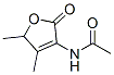 (9ci)-n-(2,5-二氢-4,5-二甲基-2-氧代-3-呋喃)-乙酰胺结构式_697797-05-0结构式