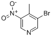 3-溴-4-甲基-5-硝基吡啶结构式_69872-15-7结构式