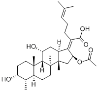 夫西地酸结构式_6990-06-3结构式