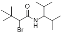N1-(1-异丙基-2-甲基丙基)-2-溴-3,3-二甲基丁酰胺结构式_69959-85-9结构式