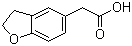 2,3-二氢苯并呋喃-5-乙酸结构式_69999-16-2结构式