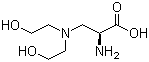 3-(N,N-二羟乙基氨基)-L-丙氨酸结构式_700801-50-9结构式