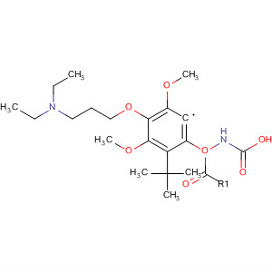 [4-(3-二乙基氨基-丙氧基)-3,5-二甲氧基-苯基]-氨基甲酸叔丁酯结构式_700804-53-1结构式