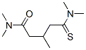  5-(二甲基氨基)-n,n,3-三甲基-5-硫氧代-戊酰胺结构式_70367-47-4结构式