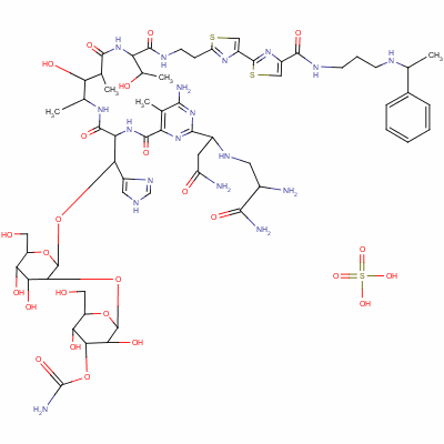 培洛霉素硫酸盐结构式_70384-29-1结构式