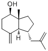 [1R-(1ALPHA,3ABETA,4BETA,7AALPHA)]-八氢-3A-甲基-7-亚甲基-1-(2-甲基-2-丙烯基)-1H-茚-4-醇结构式_70389-96-7结构式
