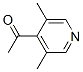 (9ci)-1-(3,5-二甲基-4-吡啶)-乙酮结构式_70390-44-2结构式