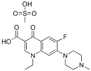 甲磺酸培氟沙星结构式_70458-95-6结构式