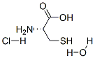 L-盐酸半胱氨酸一水物结构式_7048-04-6结构式