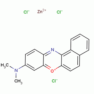 8-Dimethylamino-2,3-benzophenoxazine hemi(zinc chloride) salt Structure,7057-57-0Structure