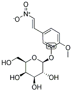 [2-甲氧基-4-(2-硝基乙烯基)苯基]-Β-D-吡喃半乳糖苷结构式_70622-78-5结构式