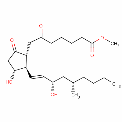 奥洛前列素结构式_70667-26-4结构式