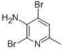 3-氨基-2,4-二溴-6-甲基吡啶结构式_706789-26-6结构式
