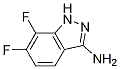 6,7-二氟-1H-吲唑-3-胺结构式_706805-37-0结构式