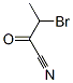 3-溴-2-氧代丁腈结构式_70688-37-8结构式