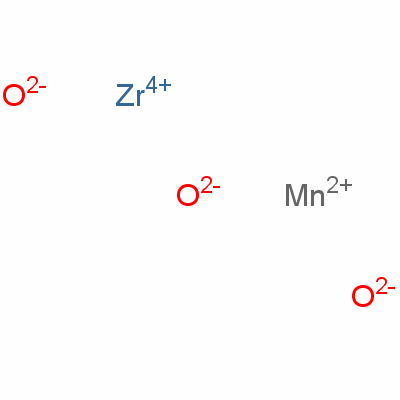 锆酸锰结构式_70692-94-3结构式