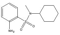 邻氨基苯磺酰-N-甲基环己胺结构式_70693-59-3结构式