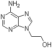 9-(2-羟乙基)腺嘌呤结构式_707-99-3结构式