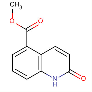 1,2-二氢-2-氧代-5-喹啉羧酸甲酯结构式_70758-34-8结构式