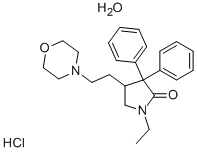 盐酸多沙普仑结构式_7081-53-0结构式