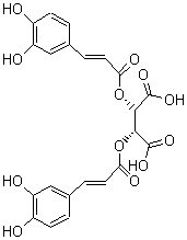 菊苣酸结构式_70831-56-0结构式