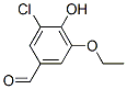 3-氯-5-乙氧基-4-羟基苯甲醛结构式_70842-33-0结构式