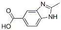 2-Methylbenzimidazole-5-carboxylic acid Structure,709-19-3Structure